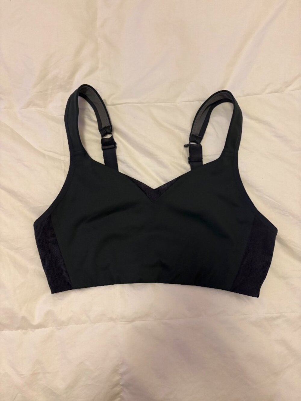 Brooks Running Black High-Support Sports Bra Adjustable Straps 32C